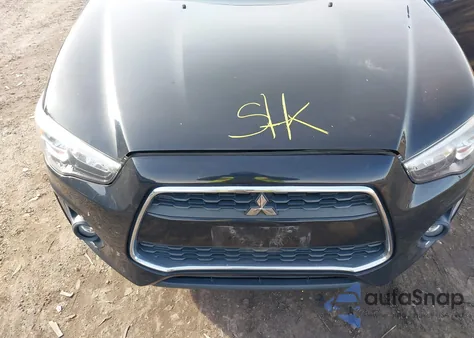 2014 Mitsubishi Outlander Sport Se from USA, damaged, VIN 4A4AR4AU5EE023327